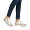 Tamaris  Fehér vegán női sneaker cipzárral