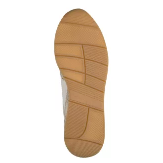 Tamaris  Fehér vegán női sneaker cipzárral