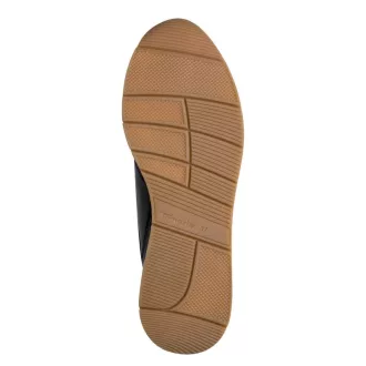 Tamaris Amara női sneaker cipzárral – fekete/barna
