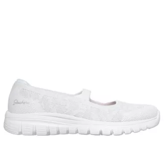 Skechers Graceful Chic Motion | pántos fehér női cipő