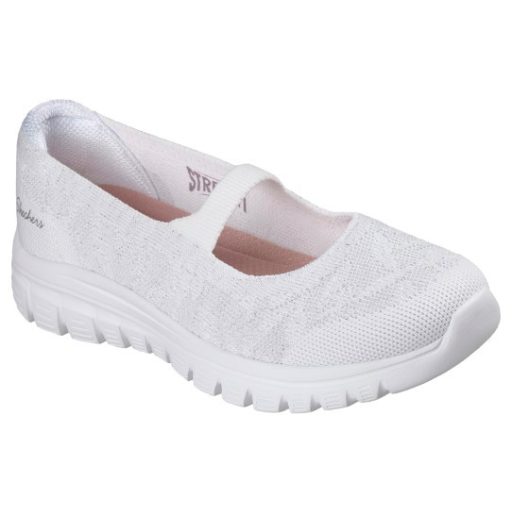 Skechers Graceful Chic Motion | pántos fehér női cipő
