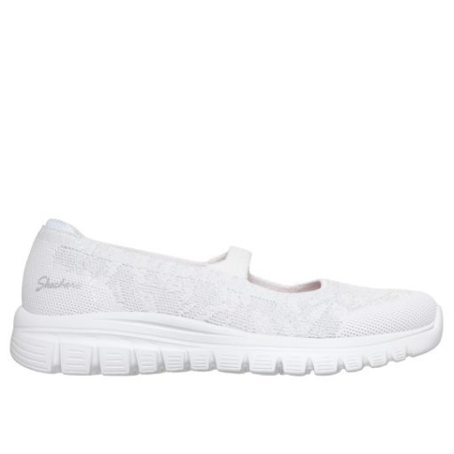 Skechers Graceful Chic Motion | pántos fehér női cipő
