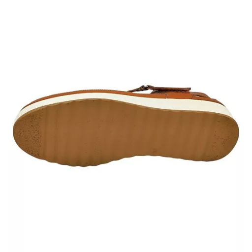 ANNARÓZA fonott női pántos nyári cipő – barna, kényelmes, szellős