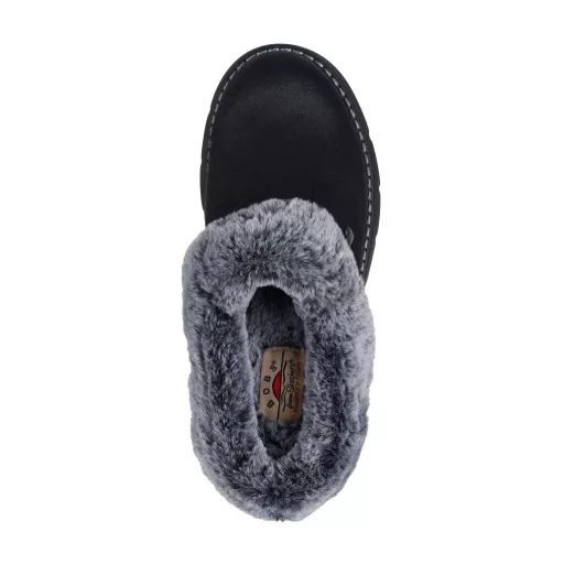 Skechers memory foam női papucscipő fekete | Keepsakes lite cozy blend