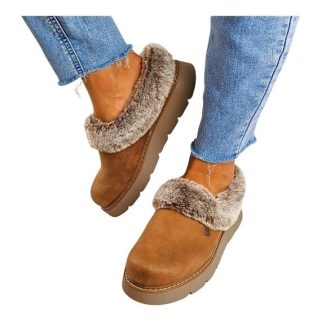 Skechers memory foam női papucscipő barna | Keepsakes lite cozy blend   Skechers memory foam női papucscipő barna | Keepsakes lite cozy blend