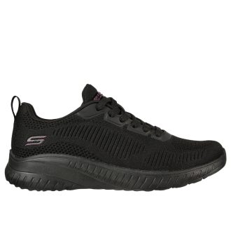  Skechers Bobs Squad Chaos Fce Off | Fekete női Skechers cipő