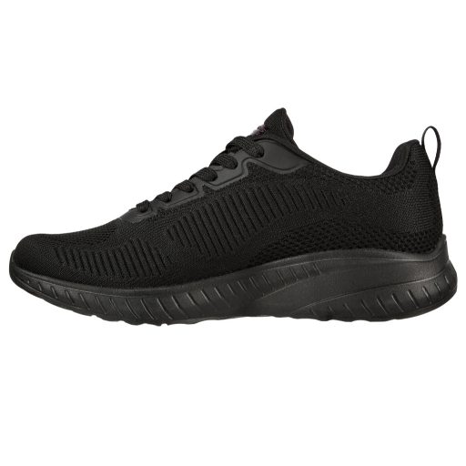 Skechers Bobs Squad Chaos Fce Off | Fekete női Skechers cipő