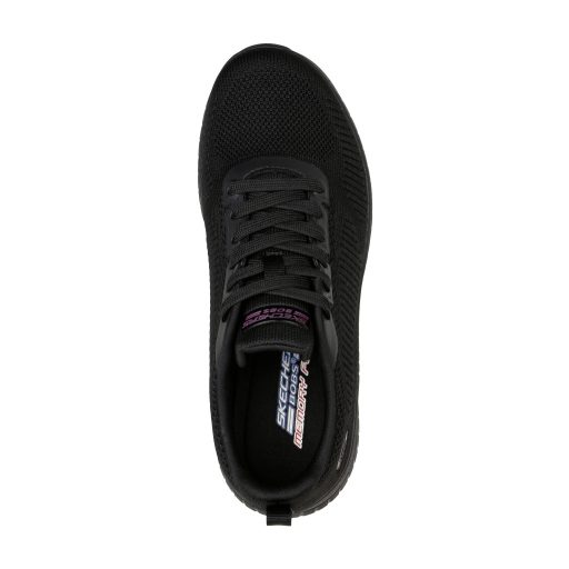 Skechers Bobs Squad Chaos Fce Off | Fekete női Skechers cipő