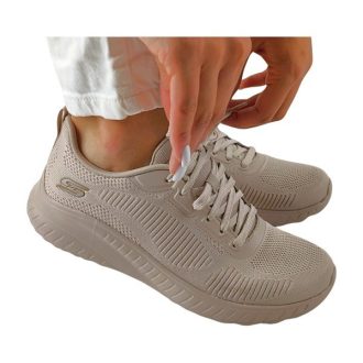 Skechers Bobs Squad Chaos Fce Off | Nude női Skechers cipő