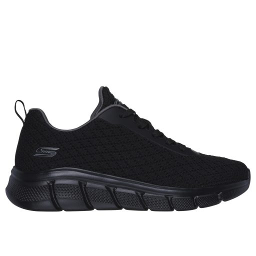 37-es utolsó pár!! Bobs B Flex fekete női Skechers sportcipő QUICK PIVOT BLACK 117328