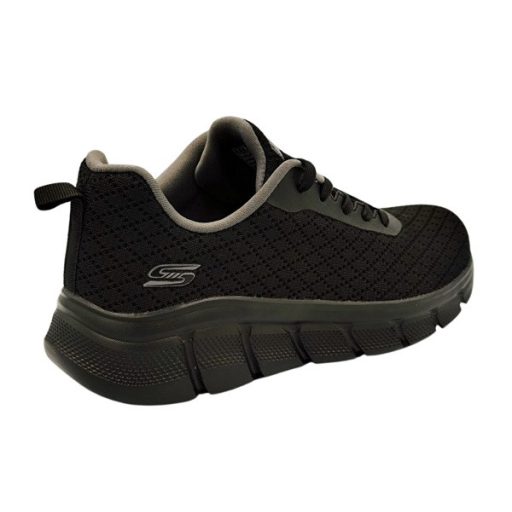 37-es utolsó pár!! Bobs B Flex fekete női Skechers sportcipő QUICK PIVOT BLACK 117328