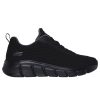 Bobs B Flex fekete női Skechers sportcipő QUICK PIVOT BLACK 117328