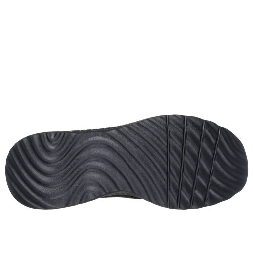 Skechers slip-ins fekete bebújós női cipő memóriahabos talpbetéttel