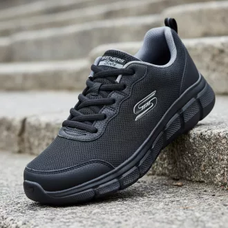 Skechers  Férfi Cipő fekete I Bobs B Flex - Icy Edge