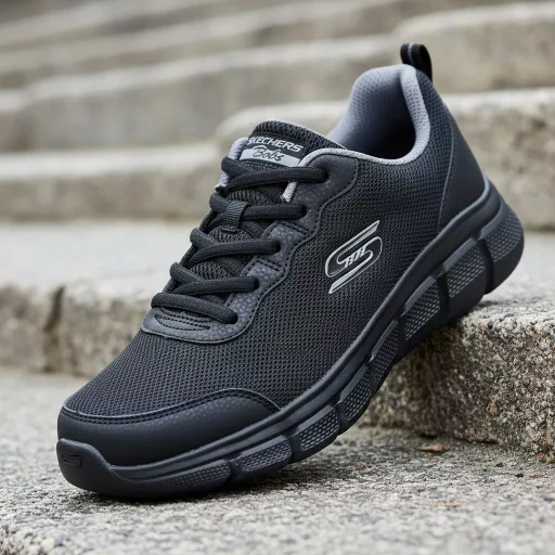 Skechers  Férfi Cipő fekete I Bobs B Flex - Icy Edge