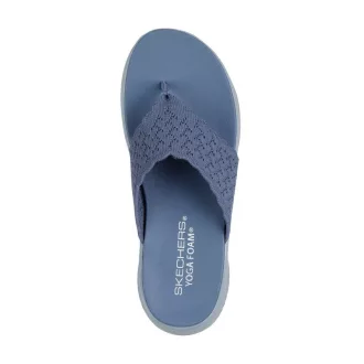  Skechers Ultra Flex  női papucs farmerkék
