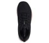 Skechers memóriahabos női cipő Graceful Get Connected fekete/rosegold