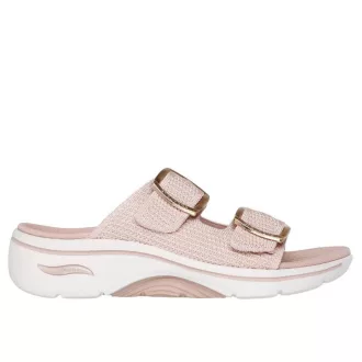   Skechers Arch Fit  | Dupla csatos női Skechers papucs halvány rózsaszín
