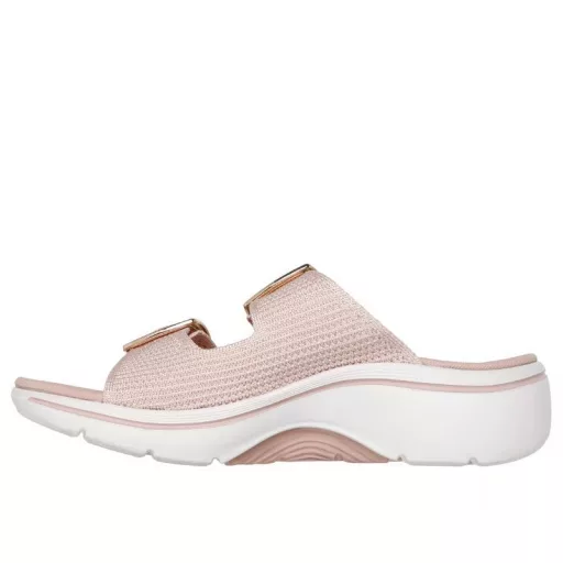 Skechers Arch Fit  | Dupla csatos női Skechers papucs halvány rózsaszín