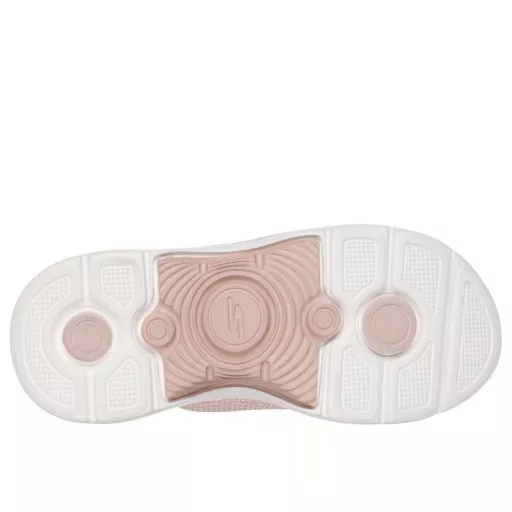 Skechers Arch Fit  | Dupla csatos női Skechers papucs halvány rózsaszín
