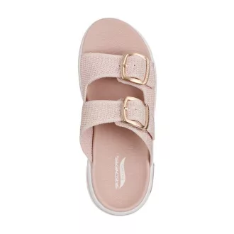   Skechers Arch Fit  | Dupla csatos női Skechers papucs halvány rózsaszín
