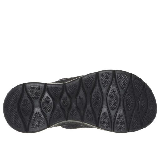 Skechers Go Walk Flex | Keresztpántos Skechers női papucs fekete
