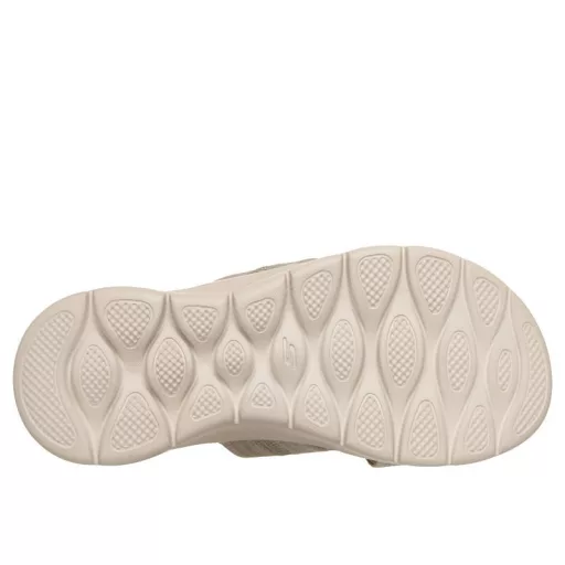 Skechers Go Walk Flex | Keresztpántos Skechers női papucs taupe