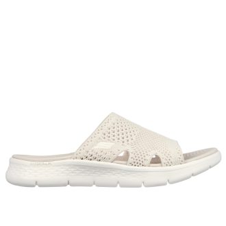   Skechers Go Walk Flex Elation | Pántos női Skechers papucs natural