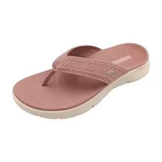  Skechers GOwalk női papucs mályva