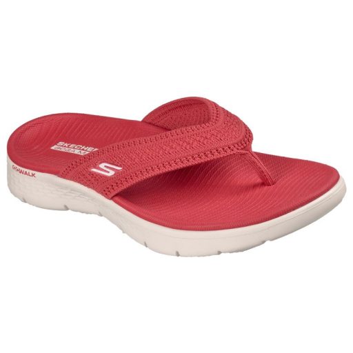  Skechers GOwalk női papucs piros