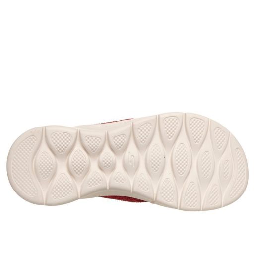  Skechers GOwalk női papucs piros