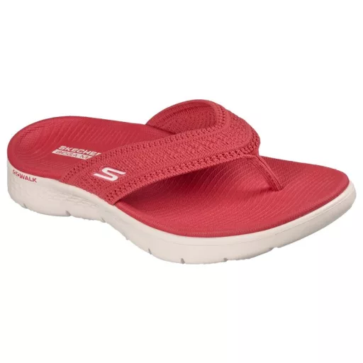  Skechers GOwalk női papucs piros
