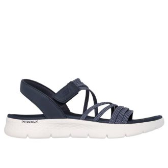   Skechers Go Walk Flex|  Női  elasztikus pántos szandál kék