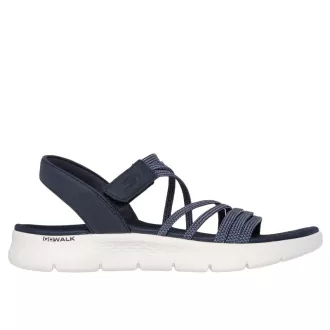   Skechers Go Walk Flex|  Női  elasztikus pántos szandál kék