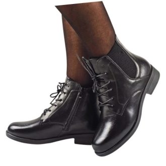 VIBE elegáns bélelt chelsea bokacsizma, gumibetéttel, cipzárral és fűzővel   VIBE elegáns bélelt chelsea bokacsizma, gumibetéttel, cipzárral és fűzővel