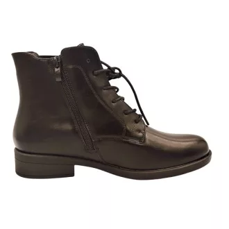   VIBE elegáns bélelt chelsea bokacsizma, gumibetéttel, cipzárral és fűzővel