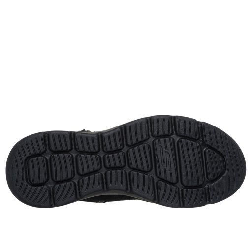  Skechers fekete női velúrbőr bakancs I GLACIAL ULTRA