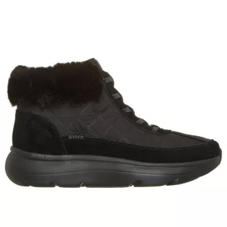   Skechers Hands Free Slip-ins On The Go – Cozy Fit  bélelt női bokacipő fekete