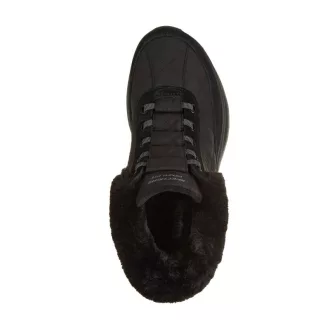   Skechers Hands Free Slip-ins On The Go – Cozy Fit  bélelt női bokacipő fekete