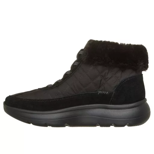 Skechers Hands Free Slip-ins On The Go – Cozy Fit  bélelt női bokacipő fekete
