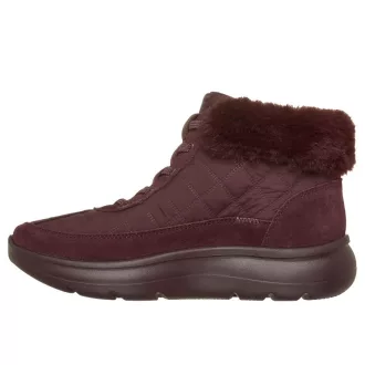   Skechers Hands Free Slip-ins On The Go – Cozy Fit  bélelt női bokacipő burgundi