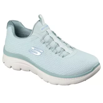   Skechers bebújós női sportcipő memóriahabos talpbetéttel | SUMMITS PLUS - SUMMER HAZE MINT
