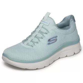   Skechers bebújós női sportcipő memóriahabos talpbetéttel | SUMMITS PLUS - SUMMER HAZE MINT