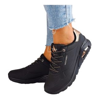 SKECHERS UNO SHIMMER AWAY FEKETE SPORTCIPŐ 155196 SKECHERS UNO SHIMMER AWAY FEKETE SPORTCIPŐ 155196