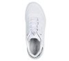 Skechers UNO White - silver Shimmer Away gumis fűzős 