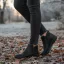 SKECHERS LOVELY VIBE - Oldalán cipzáras női bokacipő fekete 