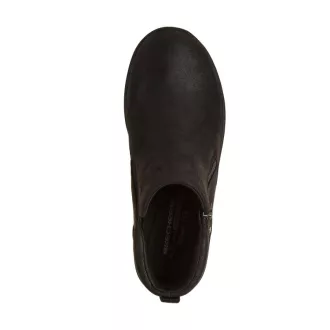   SKECHERS LOVELY VIBE - Oldalán cipzáras női bokacipő fekete 