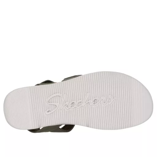 Skechers Lifted Comfort | Skechers női Relaxed Fit szandál olivazöld