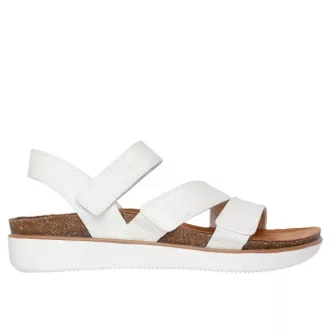   Skechers Lifted Comfort | Skechers női Relaxed Fit szandál fehér