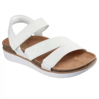   Skechers Lifted Comfort | Skechers női Relaxed Fit szandál fehér
